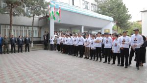 ПОСДОРОНИ МАРЗУ БУМИ ВАТАН: НАЗДИК 200 НАФАР ХАТМКУНАНДАГОНИ ДОНИШКАДАИ ПОЛИТЕХНИКӢ БА ХИЗМАТИ МОДАР –ВАТАН САФАРБАР ГАРДИДАНД