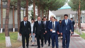 БОЗДИДИ МУОВИНИ ВАЗИРИ МАОРИФ ВА ИЛМИ ҶУМҲУРИИ ТОҶИКИСТОН АЗ ДОНИШКАДАИ ПОЛИТЕХНИКИИ ДОНИШГОҲИ ТЕХНИКИИ ТОҶИКИСТОН БА НОМИ АКАДЕМИК М.С. ОСИМӢ ДАР ШАҲРИ ХУҶАНД